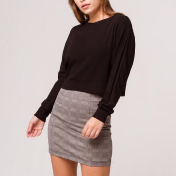 Sky and sparrow black sweater - Picture 3 of 3